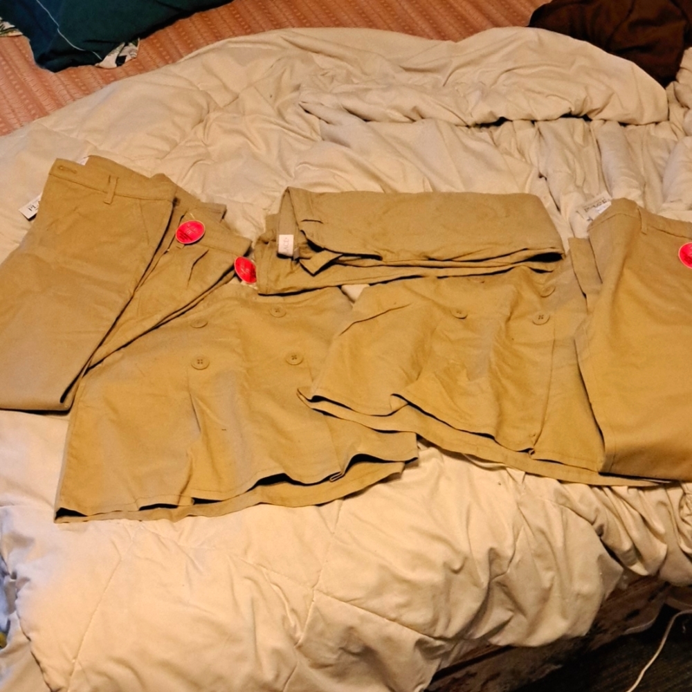 School uniform bottoms lot girls size 14